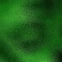 grüne metallische Folie Hintergrundtextur foto