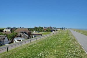 Norderhafen auf der Halbinsel Nordstrand, Nordsee, Nordfriesland, Deutschland foto