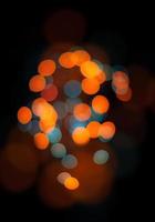 Bokeh Hintergrund des Weihnachtslichts foto