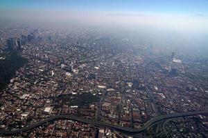 mexiko stadt luftbild stadtbild panorama foto