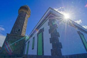 Leuchtturm auf den Kanarischen Inseln foto