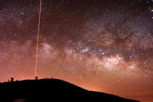 malerischen Sternenhimmel foto