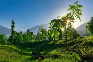 Landschaft im Norden Pakistans foto