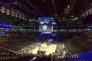 Netze gegen Bulls Basketball im Barclays Center foto