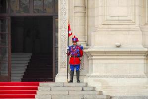 Regierungspalast des Präsidenten, Lima, Peru foto