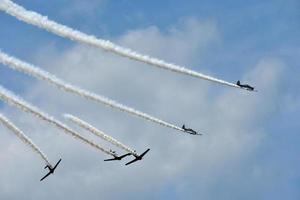 akrobatische Flugshow foto