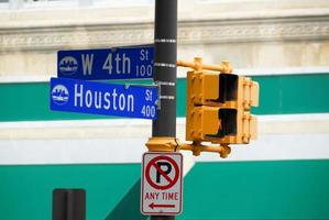 Houston Straßenschild - Dallas Fort Worth foto