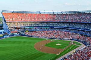 spülen new york 25. juni 2008 trifft das baseballspiel der major league im shea stadion foto