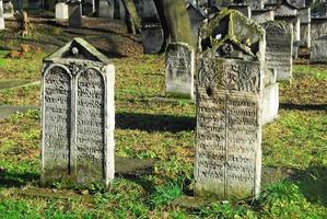 alter jüdischer friedhof, remuh-synagoge, krakau foto