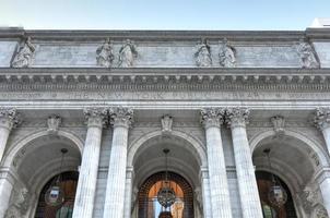 Hauptniederlassung der New York Public Library foto