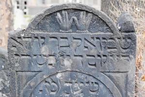 Jüdischer Friedhof - Prag, Tschechische Republik foto