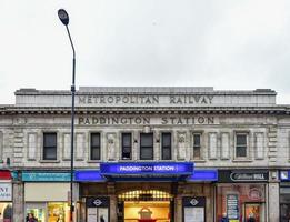 London UK 24. November 2016 Bahnhof Paddington in London Vereinigtes Königreich foto