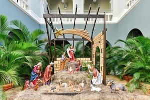 ponce rathaus in puerto rico während der weihnachtsferien foto