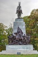 Gedenkdenkmal, Gettysburg, Pa foto