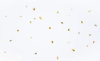 abstraktes goldenes konfettimuster für feierdesignhintergrund foto