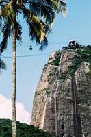 Seilbahnen am Zuckerhut in Rio de Janeiro, Brasilien foto