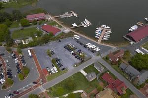 st. michaels maryland chespeake bay luftbild panorama foto