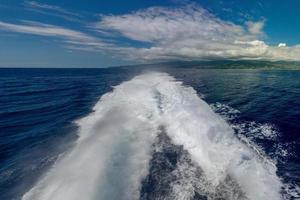 segeln in tahiti-französisch-polynesien-panorama foto