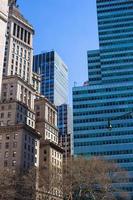 New Yorker Wolkenkratzer in Manhattan foto