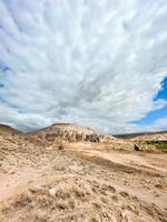 Alte Höhlenhäuser in Kappadokien, Türkei foto