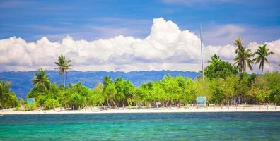 Tropical Perfect Island Puntod auf den Philippinen foto