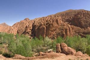 marokkanische dades schlucht affenfinger steine foto