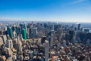 Blick auf Manhattan vom Empire State Building, New York foto