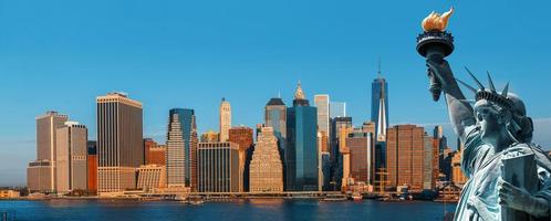 Manhattan in New York City foto