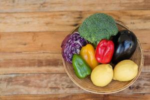 frisches Obst und Gemüse foto