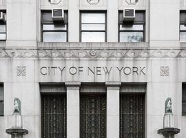 Regierungsgebäude der Stadt New York foto
