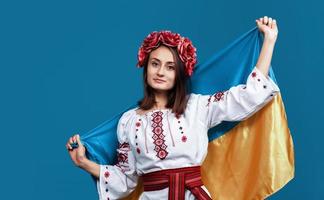 ukraine patriotisches konzept foto