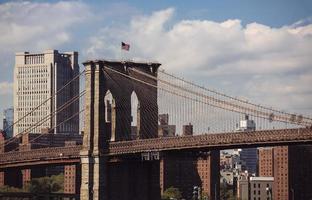 Brooklyn Bridge in New York City foto