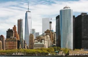 Lower Manhattan Wolkenkratzer foto