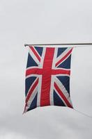 Union Jack-Flagge des Vereinigten Königreichs foto