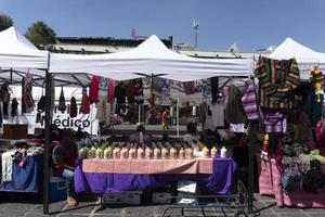 Mexiko-Stadt, Mexiko - 5. November 2017 - Saint Domingo Place Market foto