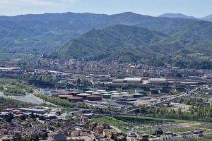 arquata scrivia Luftaufnahme Panorama Tanklager foto