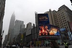 New York - USA 4. Mai 2019 - Times Square voller Menschen foto