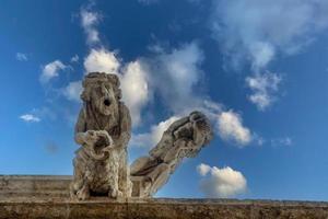 valencia seidenbörse gebäude lonja de la seda gargoyles foto