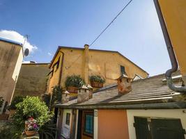 portofino malerisches dorf italien bunte gebäude foto