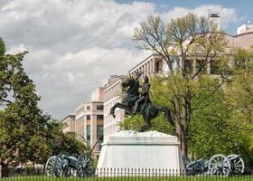 General-Jackson-Statue in Washington foto