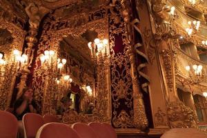 venedig, italien - 15. september 2019 - la fenice theater innenansicht foto