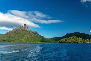 segeln in bora bora französisch-polynesien foto