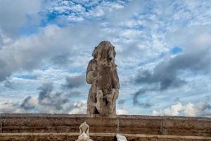 valencia seidenbörse gebäude lonja de la seda gargoyles foto