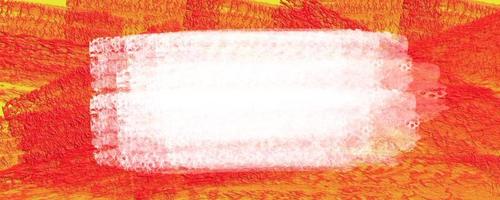 abstrakter Tapetenpinsel für Banner in den Farben Rot, Weiß, Gelb foto