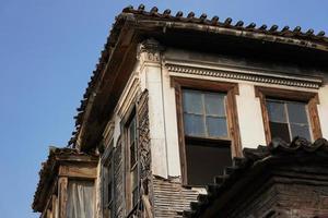 Historisches Haus in der Altstadt von Antalya, Türkei foto