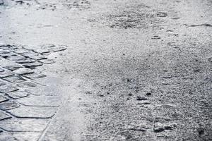 Asphalt regnerische Texturen foto