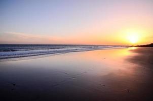 malerischen Strandblick foto