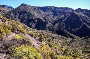 malerischer Blick auf die Berge foto