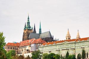 st. -Veits-Dom in der Nähe der Prager Burg foto