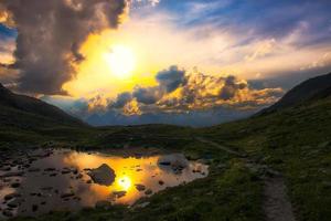 kleiner Bergsee foto